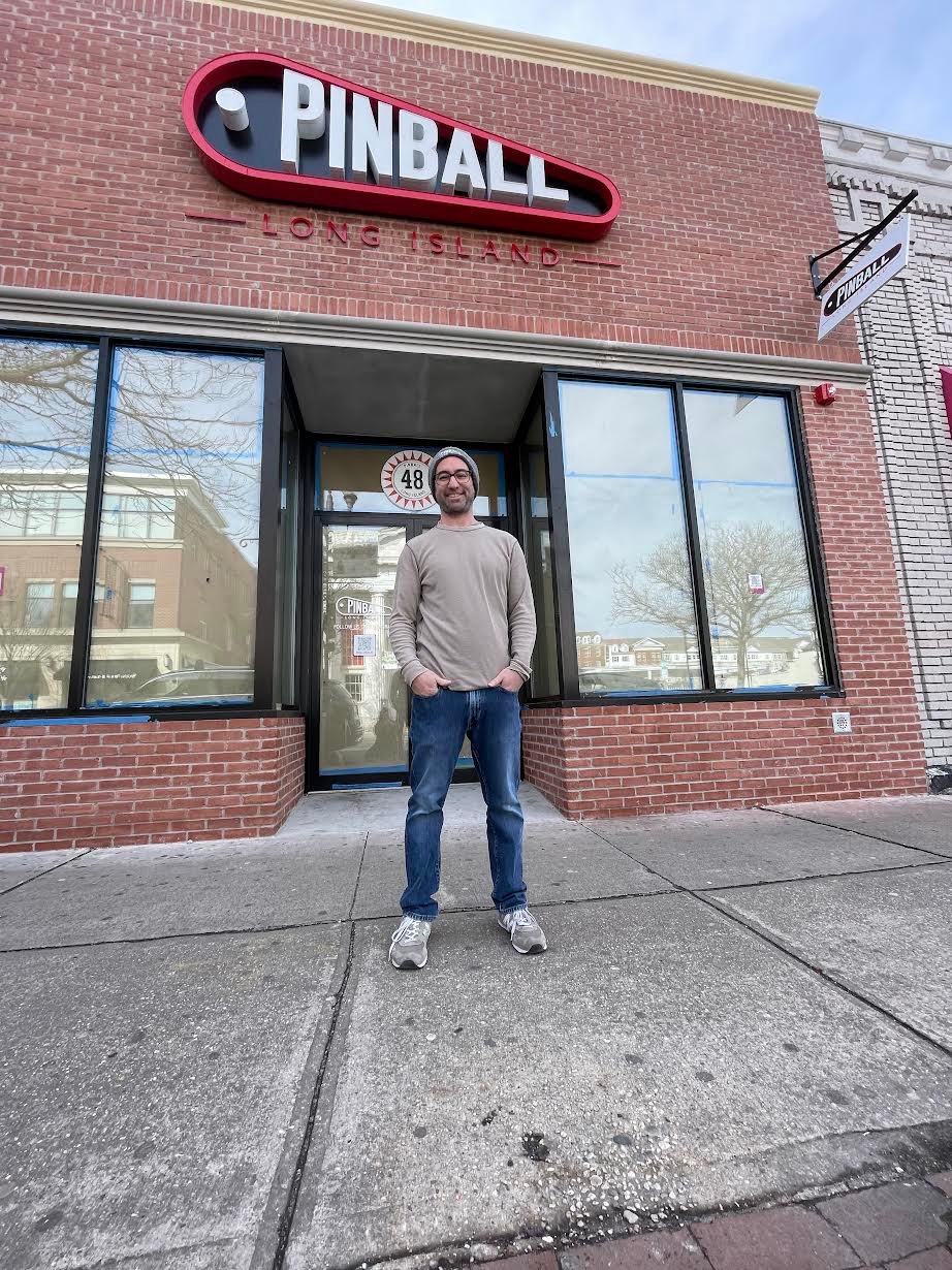 Pinball Long Island, the new storefront at 48 West Main Street, is set to open this St. Patrick’s Day weekend.